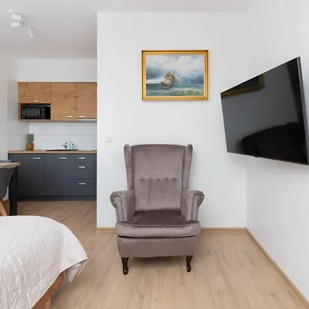 Cozy Studio With Terrace Seaside Chlapowo By Renters * Władysławowo